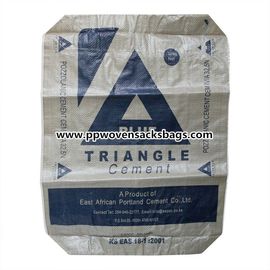 چین بسته بندی کیسه های PP / PP کیسه های پلی کربنات بازیافت شده / 50 کیلوگرم کیسه های کاغذی بافته شده بافته شده تامین کننده