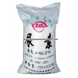 چین عمده فروشی OEM سفارشی پلی پروپیلن PP کیسه های بافته شده برای دانه / اوره بسته بندی کشاورزی تامین کننده