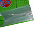 Custom High Gloss Bopp Laminated PP Woven Bags Rice Sacks in Green تامین کننده
